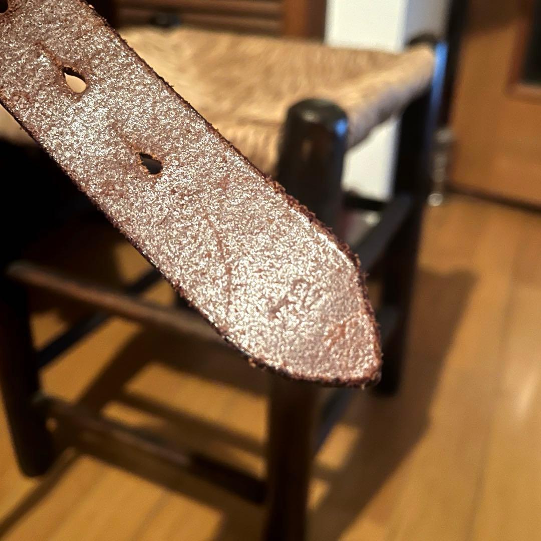 旧ロゴjabez cliff ジャベツクリフ 28mm ダークブラウン32インチ