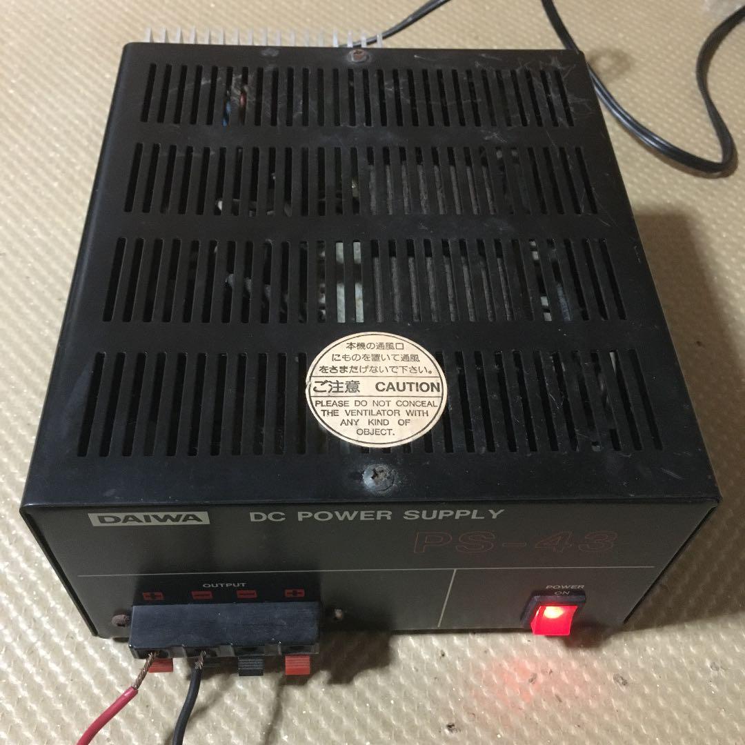 1027  DAIWA ダイワ PS-43 安定化電源 13.8V 4.5A