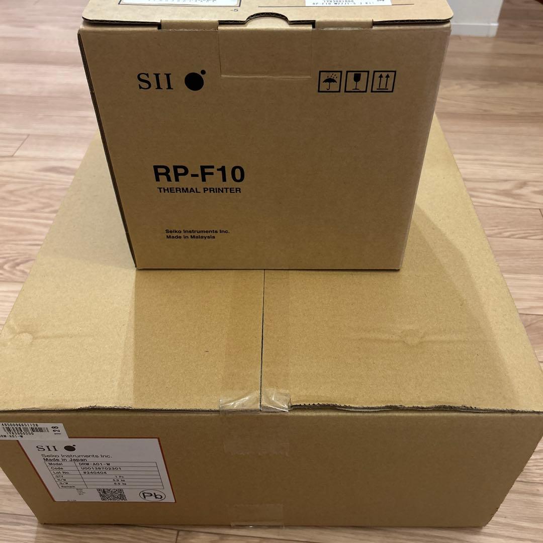 未使用】【新品】Seiko RP-F10サーマルプリンタキャッシュドロアセット