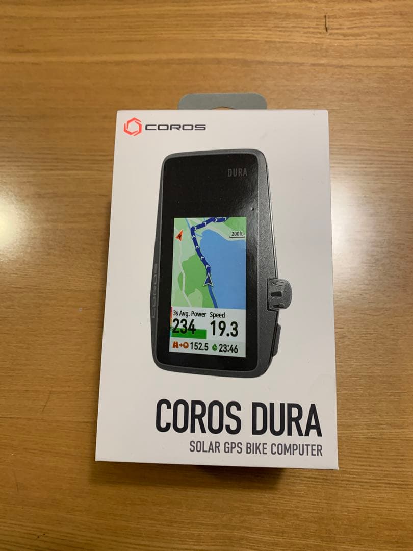 COROS（カロス）DURA サイクルコンピュータ GPS ソーラー充電