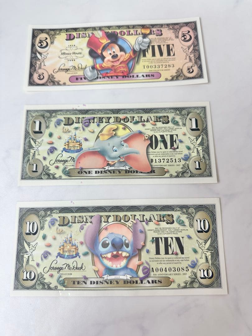 ディズニーダラー　カリフォルニア ディズニーダラー DISNEY DOLLARS コレクション カリフォルニア