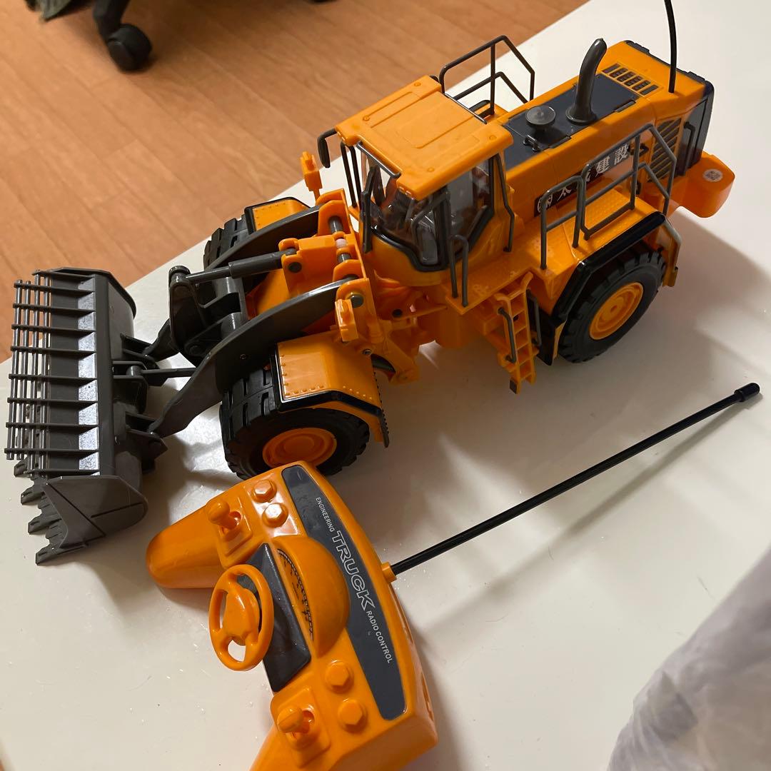 建設車両おもちゃリモコンタイヤショベル