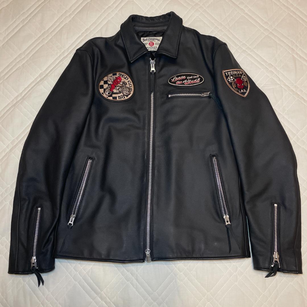 おさむ様専用 TEDMAN 100着限定 シングルレザージャケット 46