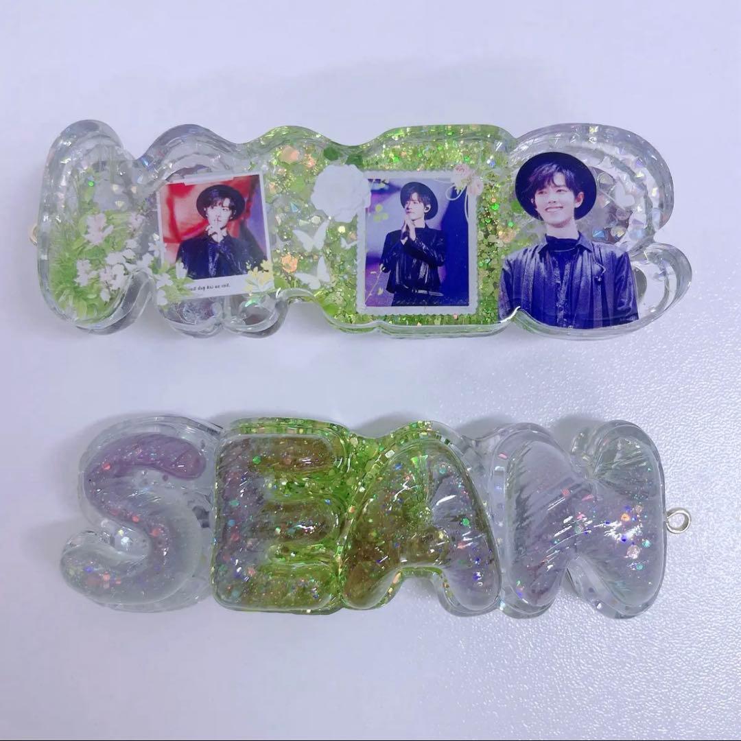 肖戦 厚いレジン置物です&バッグチャームに&ナイトライトにもなります❣️9点