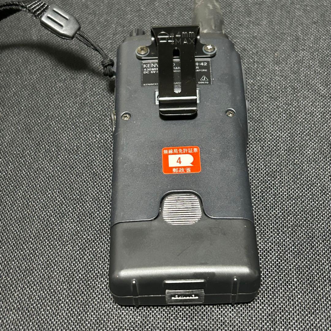 KENWOOD TH-42 FMトランシーバー 430MHz - メルカリ