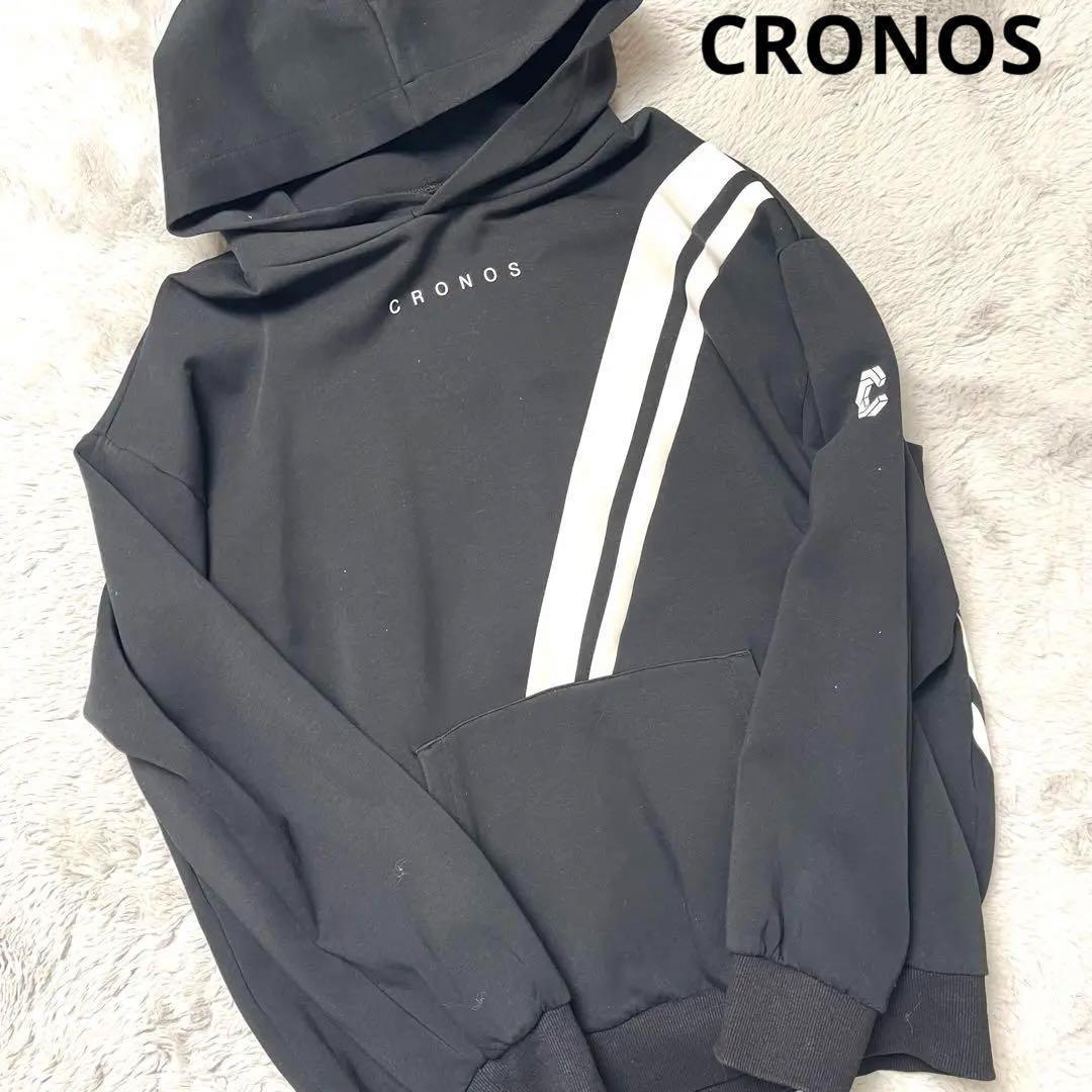 クロノス/CRONOS パーカー ブラック サイズM - メルカリ