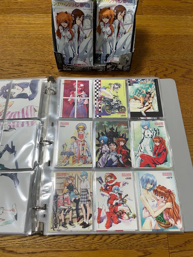 d*7様 アートトレカブック 新世紀エヴァンゲリオン