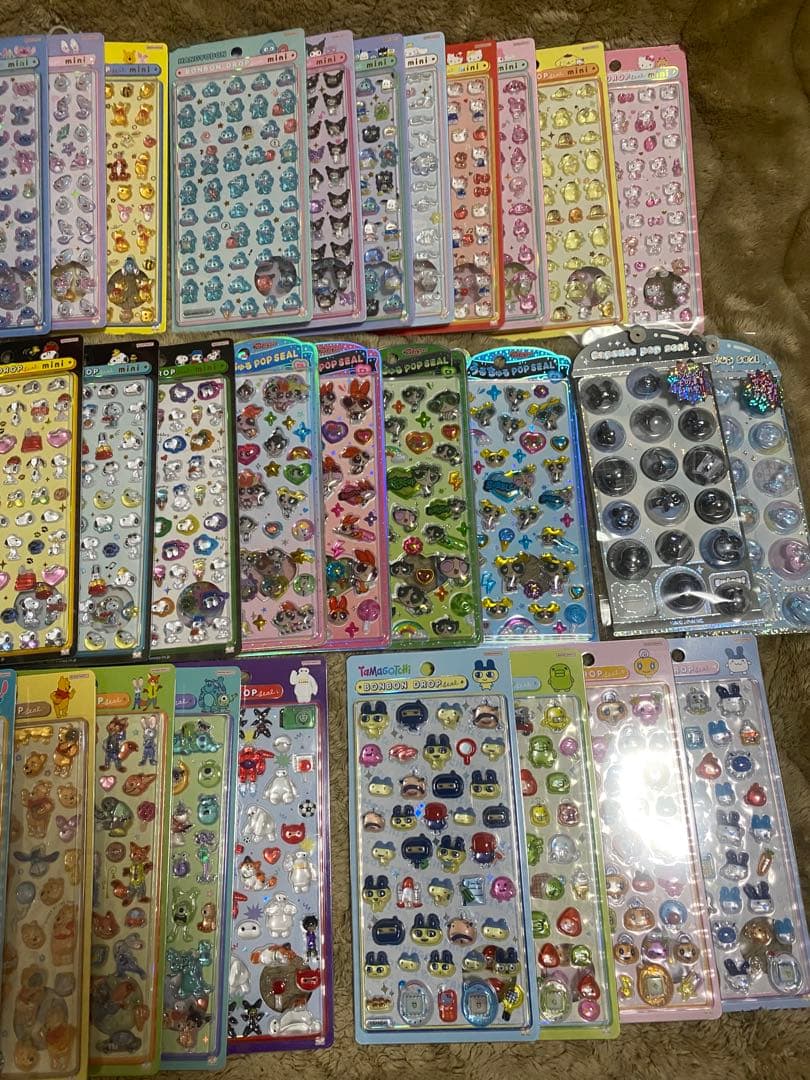 【正規品】ボンボンドロップシールまとめ売り 全50枚