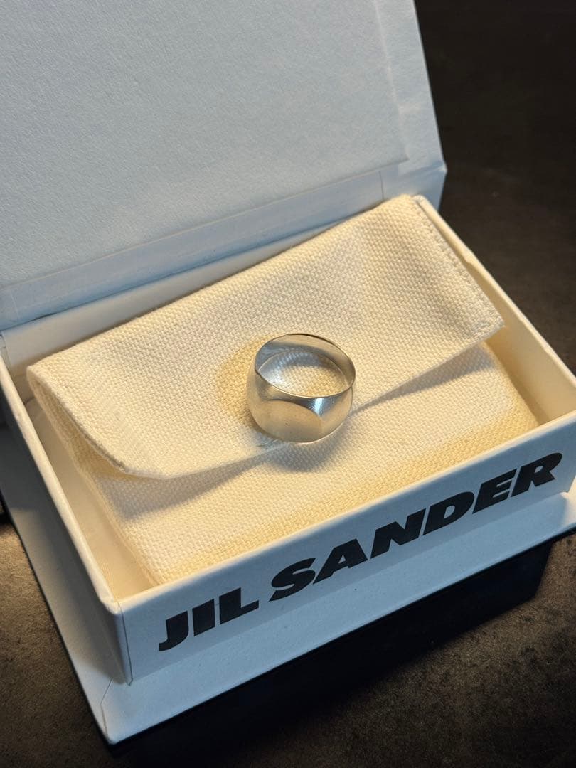 JIL SANDER シグネットリング　シルバー　Lサイズ 19754288_44383183_1000.jpg