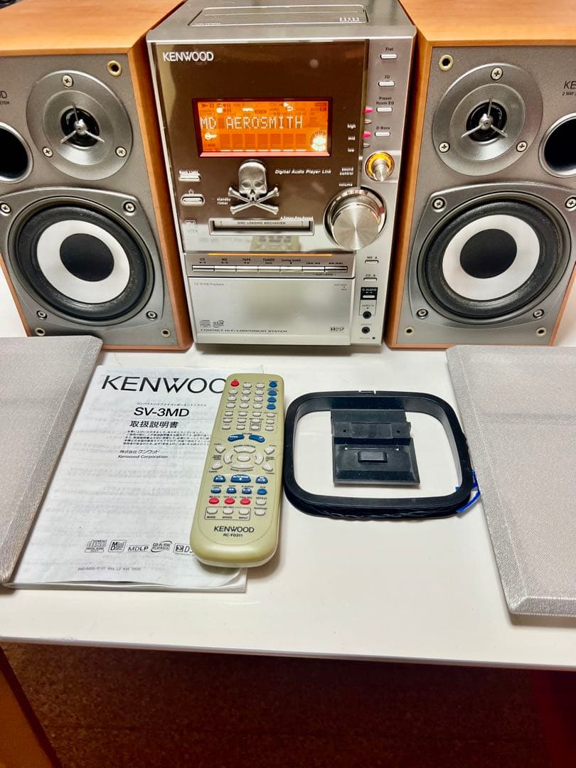 KENWOOD SV-3MD コンパクトオーディオシステム - ラジオ・コンポ