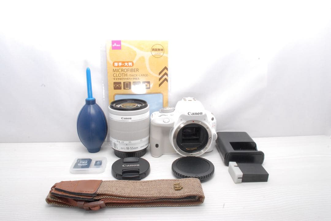 美品】EOS Kiss X7 ホワイト 手ぶれ補正 おまけ付き スマホ転送OK