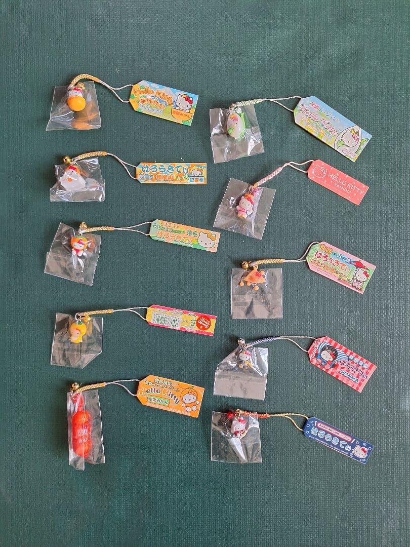 キティストラップ　ご当地キティストラップ１５０種１５０固以上