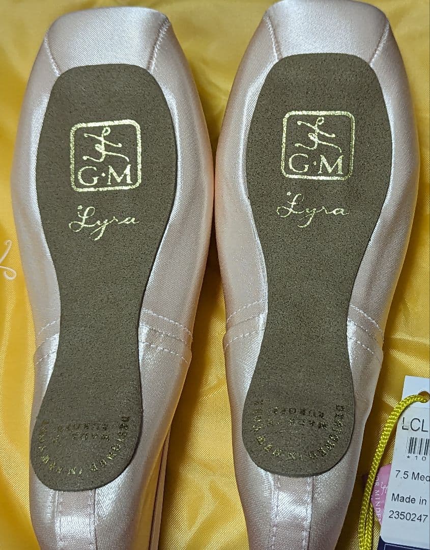 【新品】Gaynor Minden Lyra トゥシューズ 7.5M