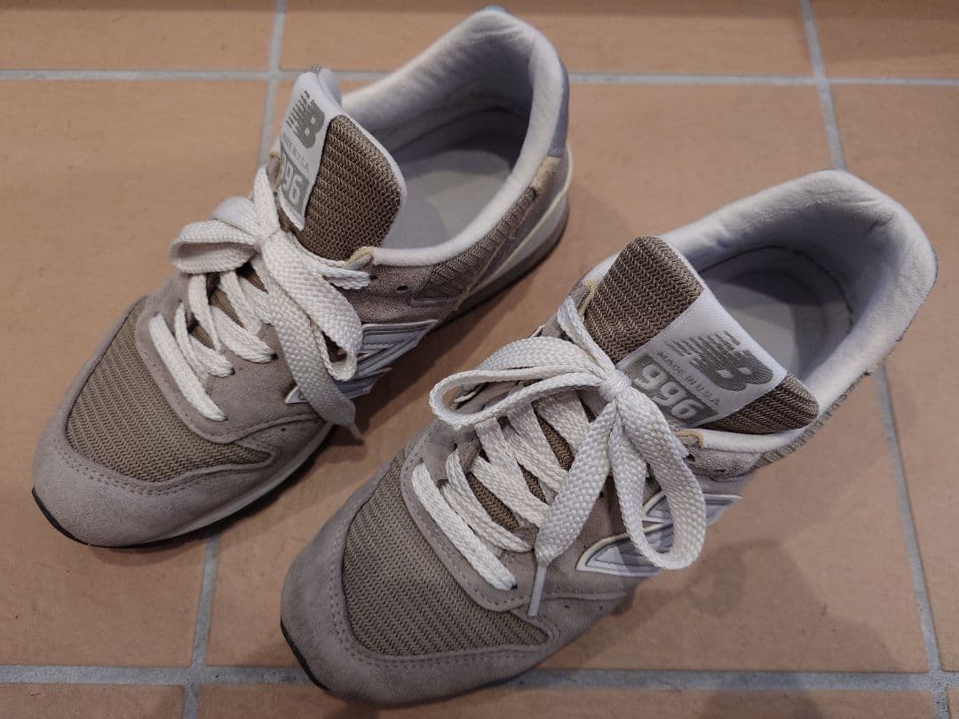 ニューバランス M996 24.0cm USA グレー