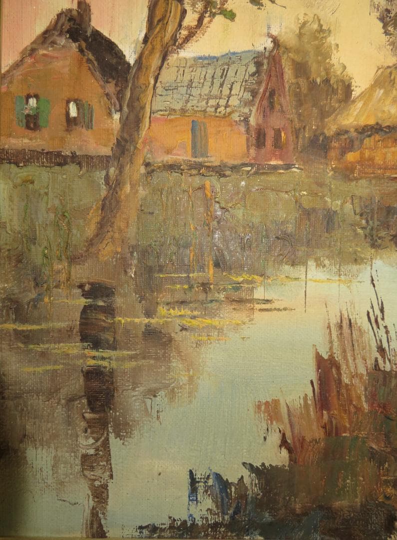 G.？.Hollander　「side Harmony」　油彩F10号