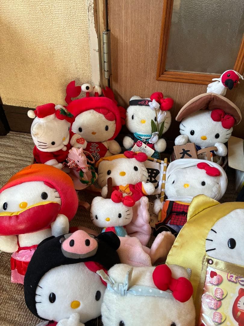 ハローキティ ぬいぐるみ 限定品27個セットタグあり 激レア