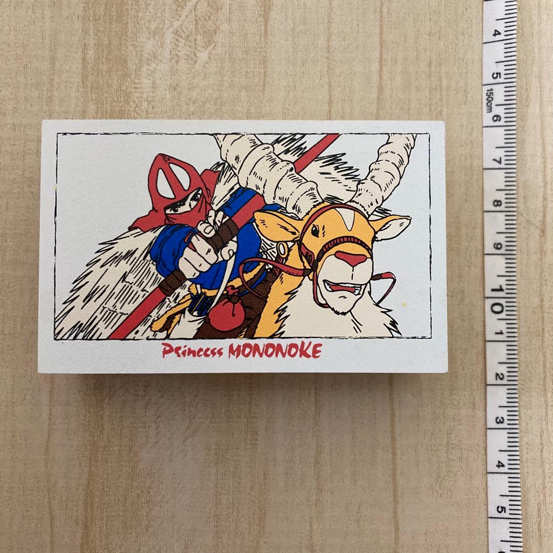 ジブリ もののけ姫 木製スタンプ アシタカとヤックル - メルカリ