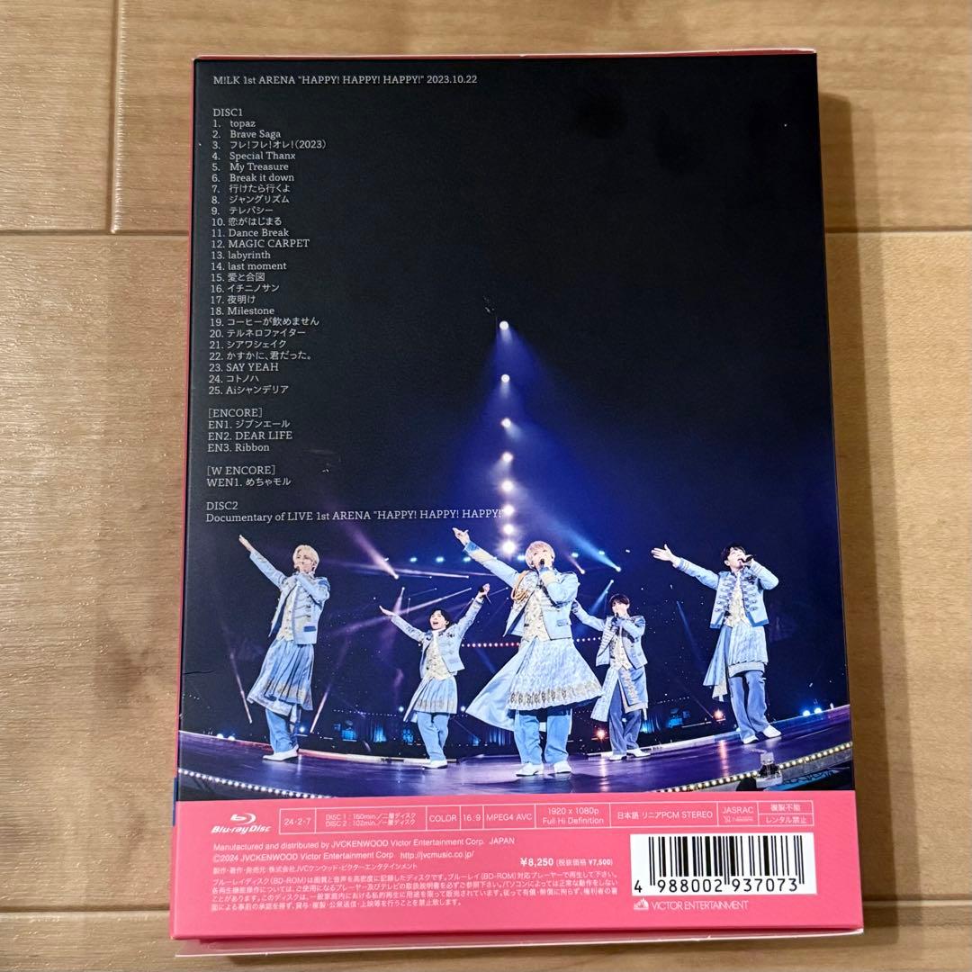 M!LK HAPPY HAPPY HAPPY 初回限定盤 Blu-ray - メルカリ