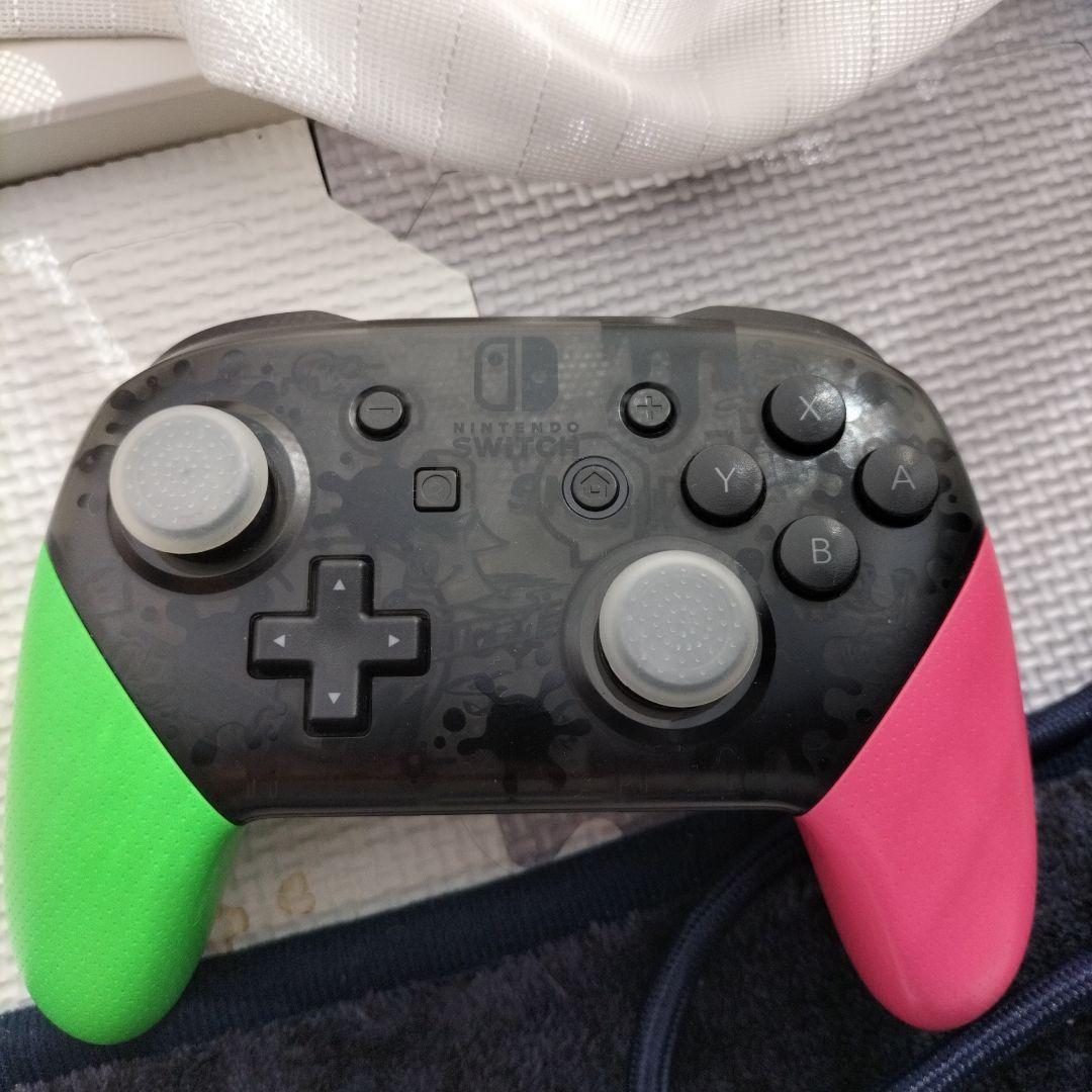NINTENDO SWITCH PROコントローラー スプラトゥーン2 エテ… Nintendo Switch 【新品/代引対応】任天堂 Proコントローラー スプラ