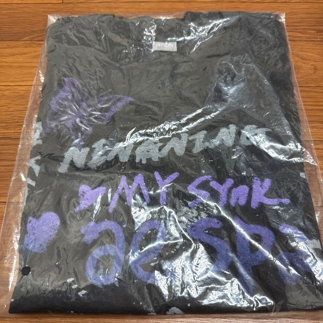 aespa ファンミ HANDWRITING T-SHIRT