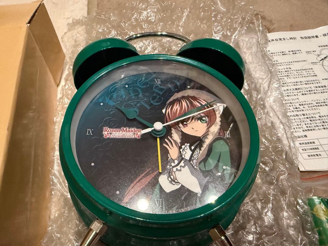 翠星石(cv桑谷夏子) ローゼンメイデン 音声付き目覚まし時計