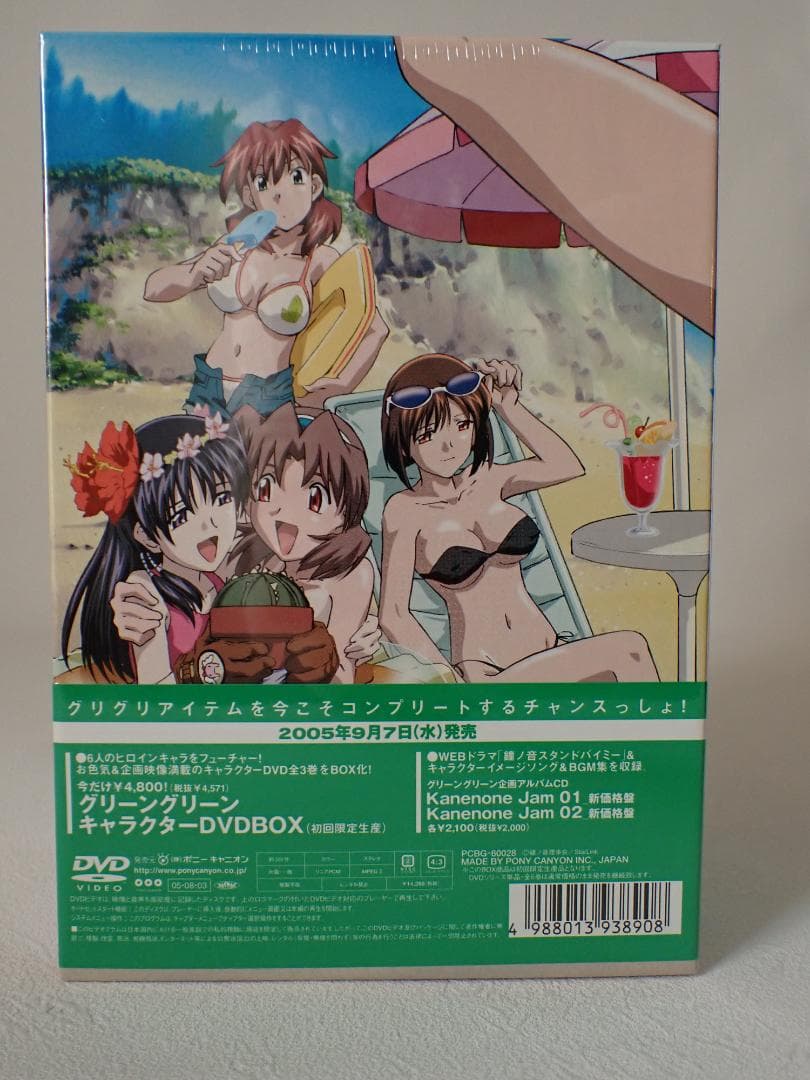 【レア】未使用・未開封 グリーングリーン DVD BOX 初回限定生産