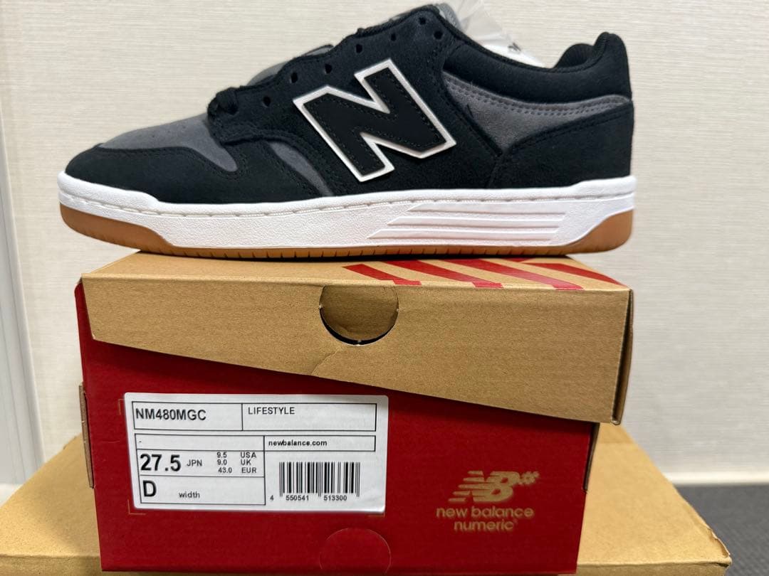 新品未使用 NewBalance Numeric NM480MGC 27.5cm