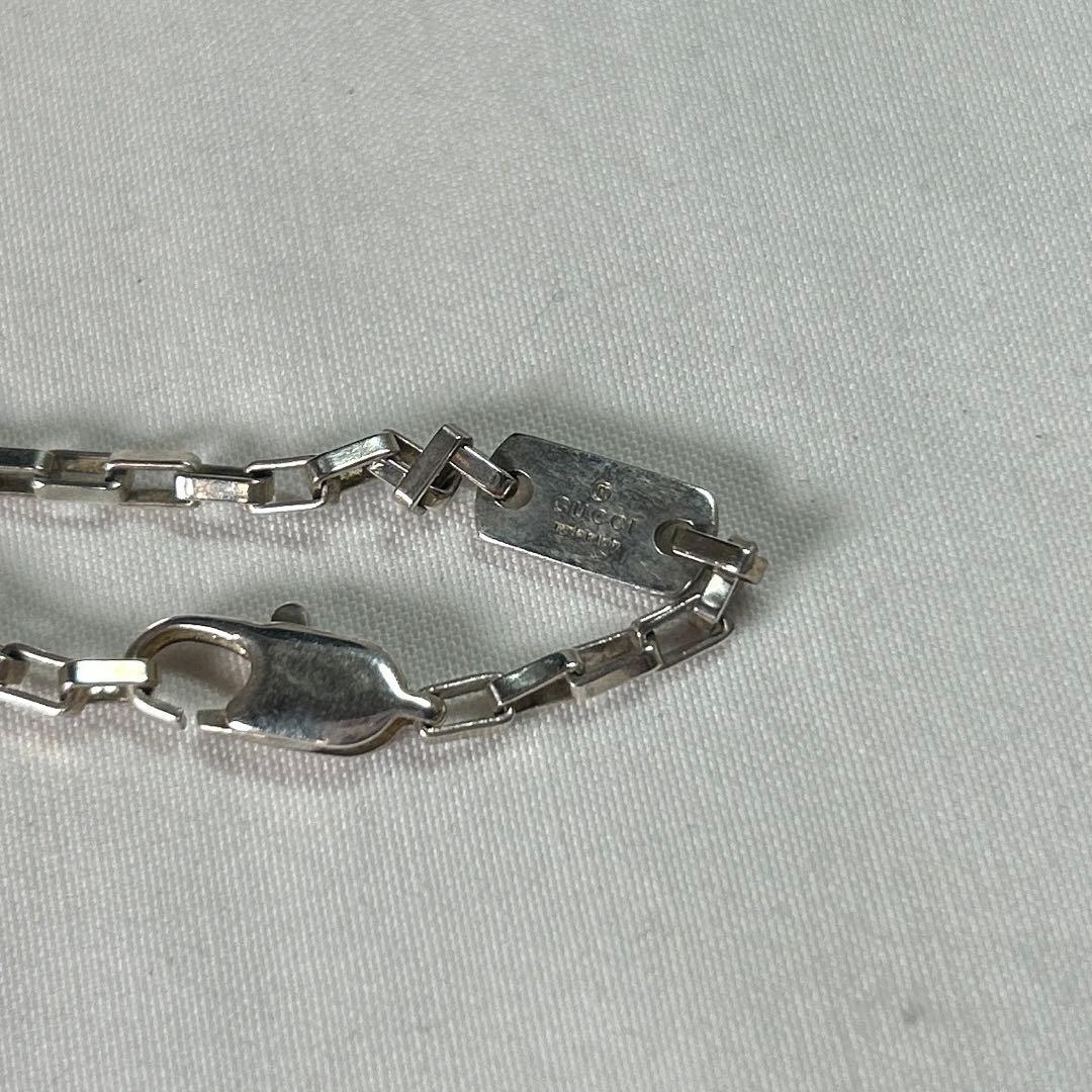 【mh/1.11/10】GUCCI シルバー ネックレス