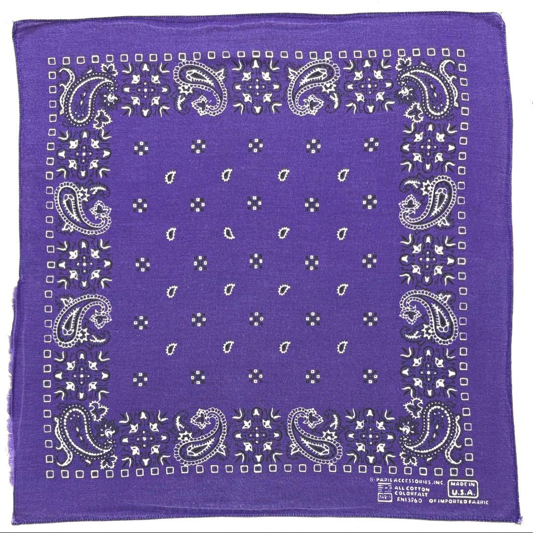 ジェイアダムス PARIS 13960 ビンテージバンダナ 1697 - メルカリ