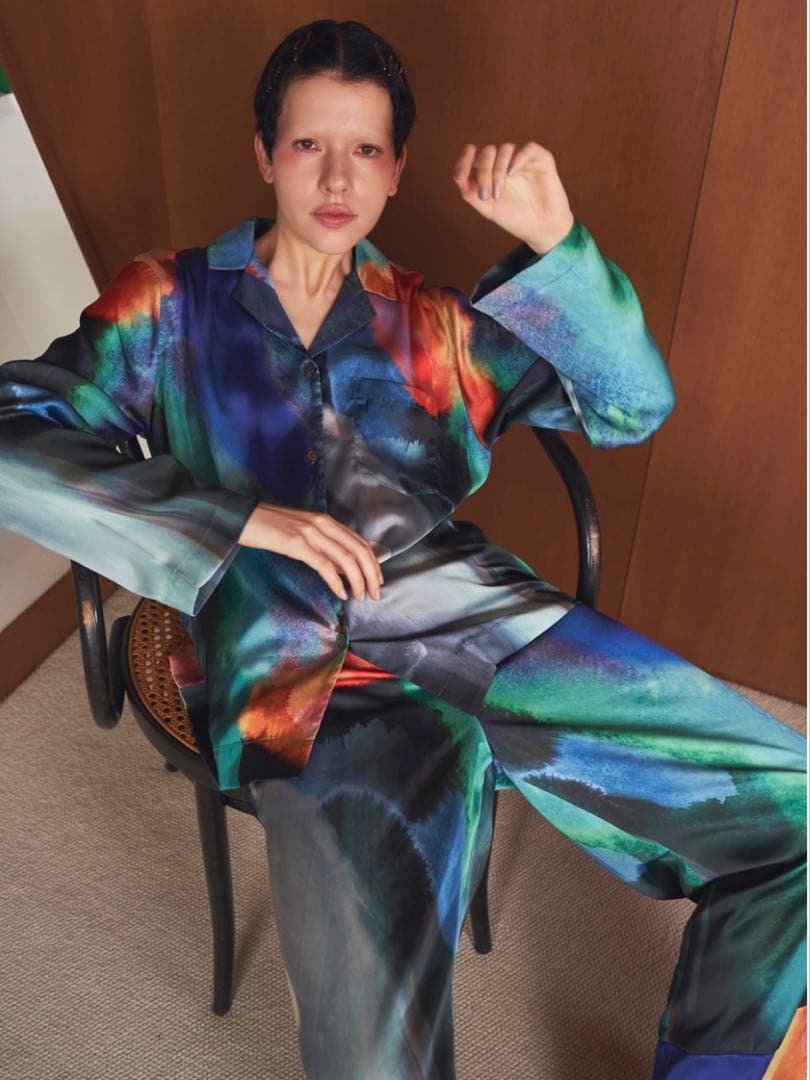 ベストセラー 商品ファッション - OMMO ノベルティ パジャマ グリーン