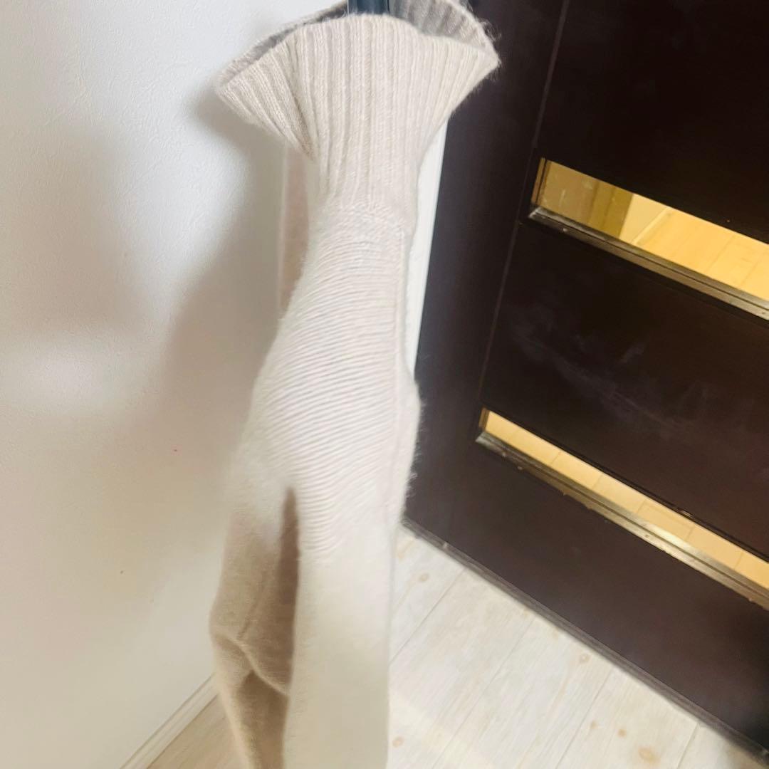 新品☆ANAYI ボウモウテンジクハイネックプルオーバー/セオリー、23区