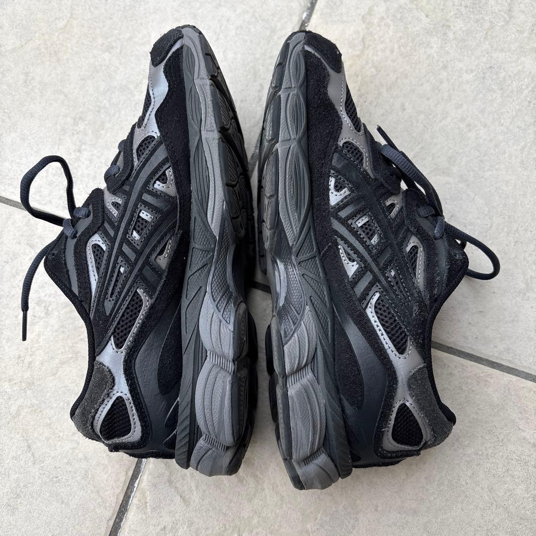 靴 ASICS GEL-NYC GRAPHITE GREY/BLACK 25.5cm