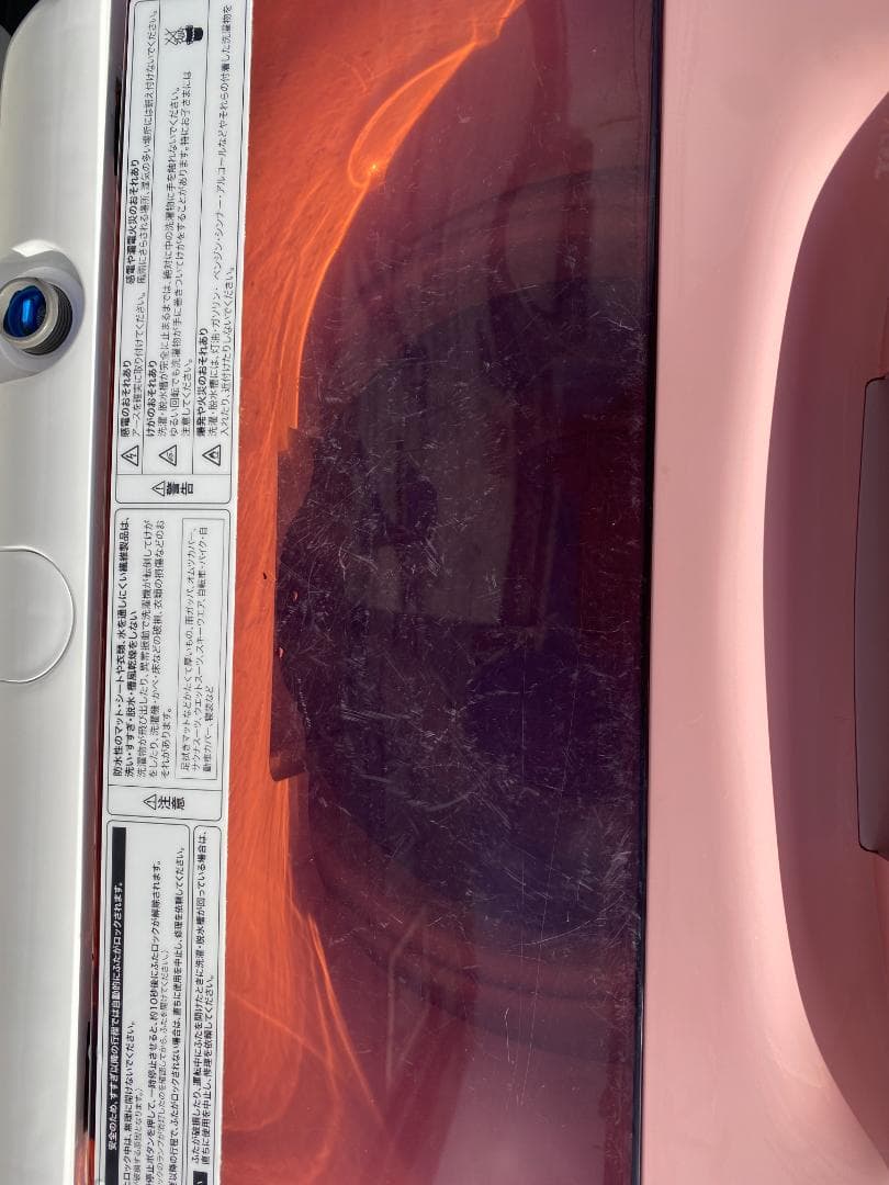 2022年製　ハイアール全自動洗濯機　5.5kg　JW-U55HK　ピンク