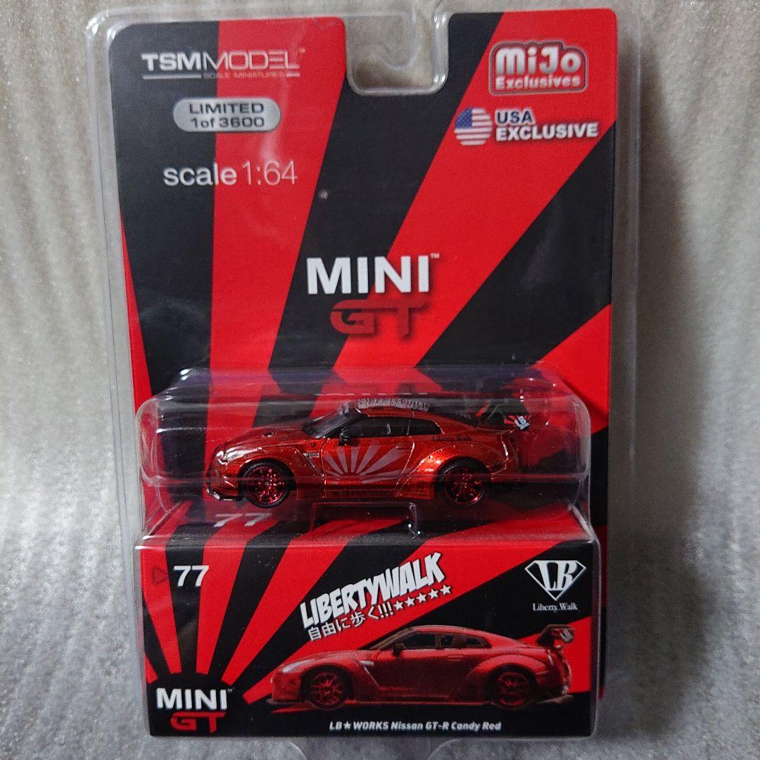 MINI GT LB☆WORKS Mission GT-R Candy Red - メルカリ