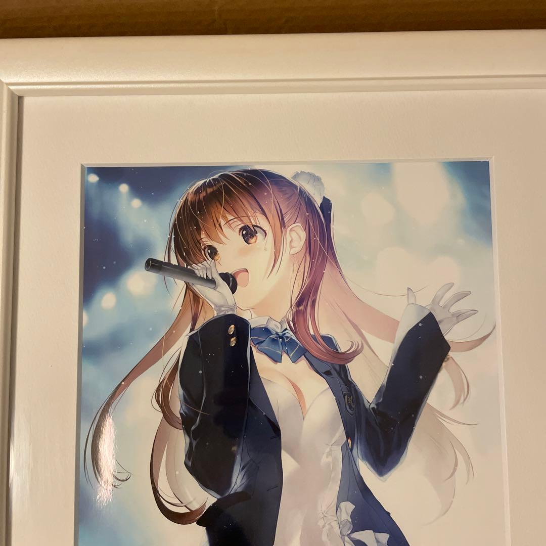 WHITE ALBUM2 なかむらたけし直筆サイン入り 複製原画 小木曽雪菜