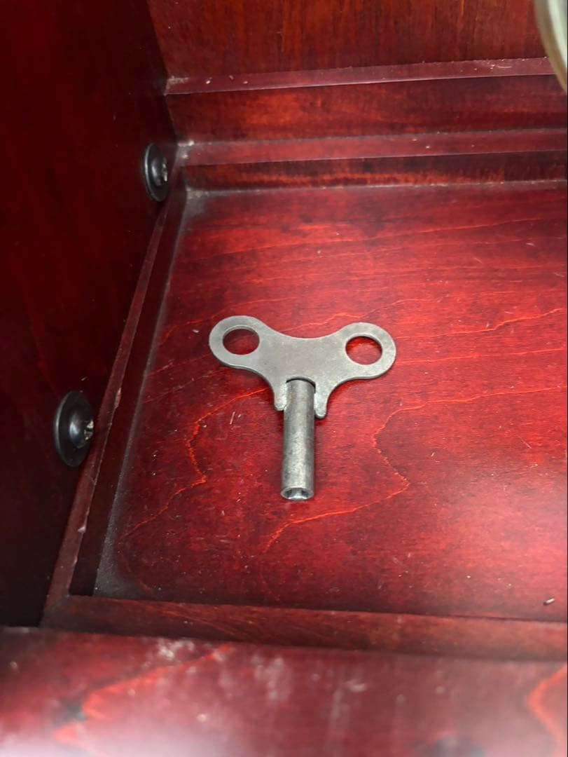 Tempus Fugit ホールクロック 柱時計 ゼンマイ式振り子時計 稼働品