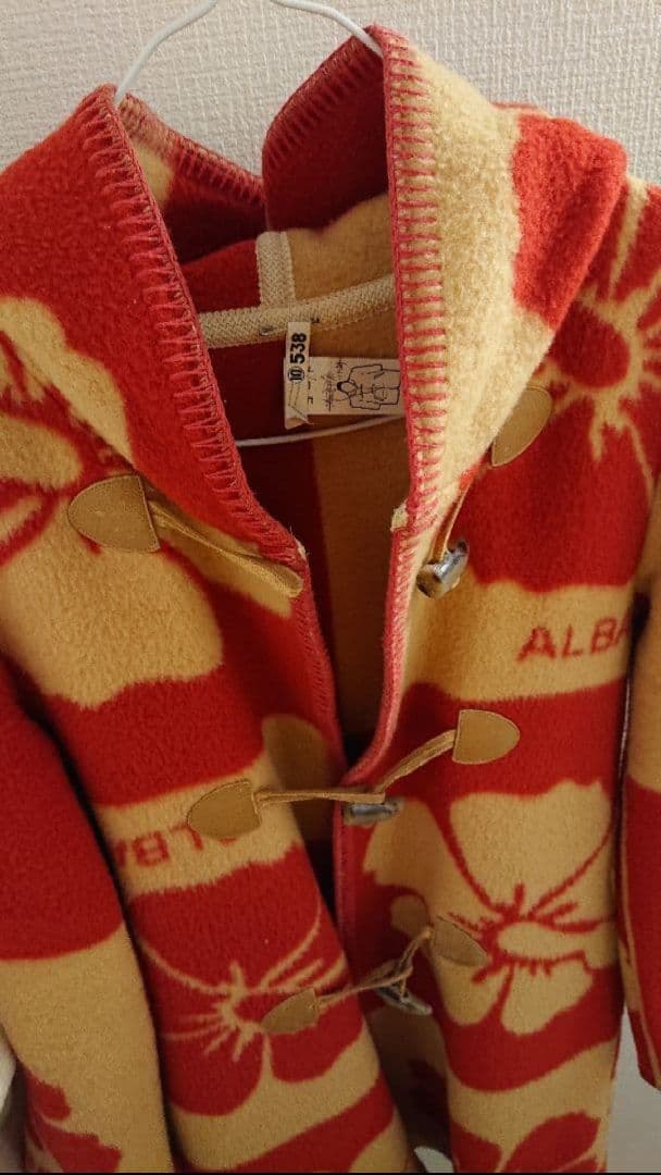 ALBA ROSA アルバローザ ダッフル ブランケットコート 升目コート