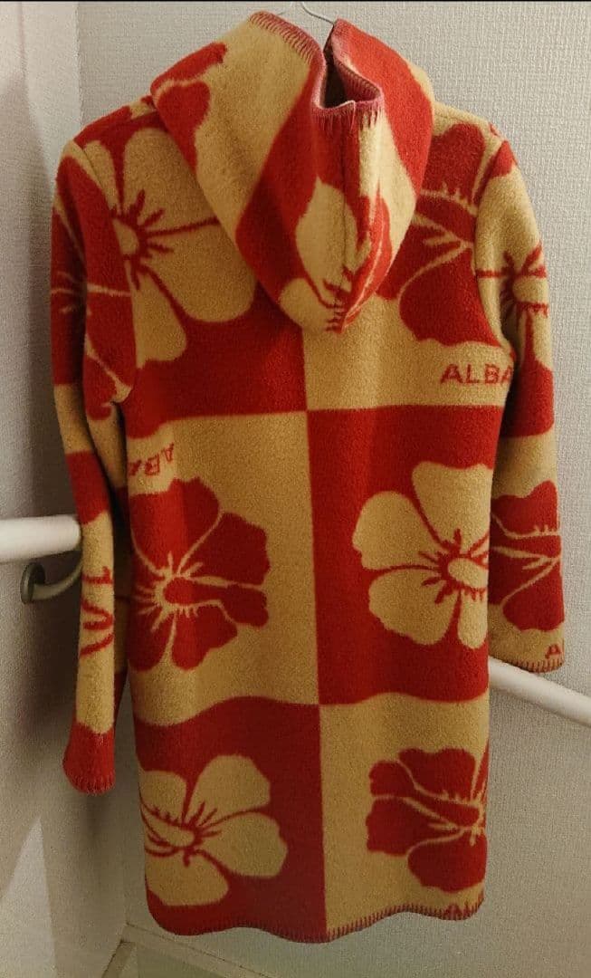 ALBA ROSA アルバローザ ダッフル ブランケットコート 升目コート