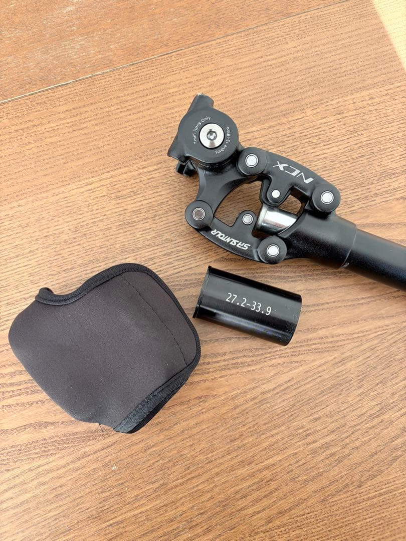 SR SUNTOURサスペンションシートポスト/NCX EXA Formリアサス 乗り心地が極上！SR SUNTOUR サスペンションシートポストNCXの紹介