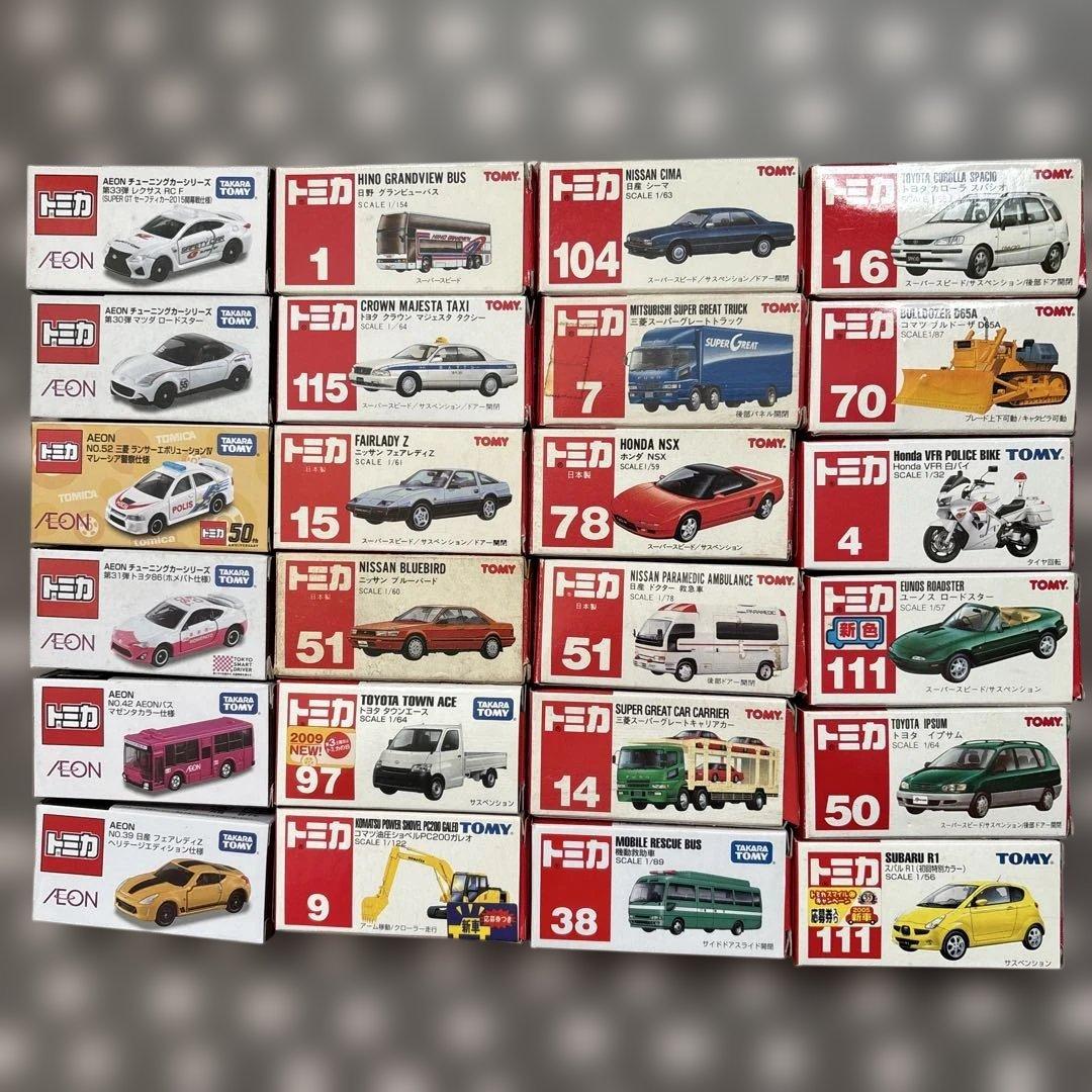 日本製トミカ4個AEONトミカ6個含む24台セット adoingplus-shopping_4904790109454