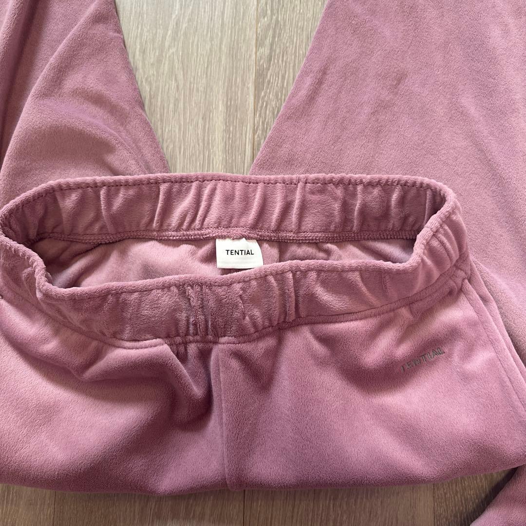 《訳あり》美品/ BAKUNE/ ユニセックス ベロア 上下セットM