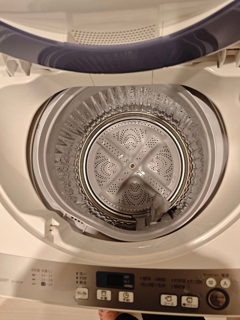 SHARP 縦型洗濯機 ES-GE55 5.5kg