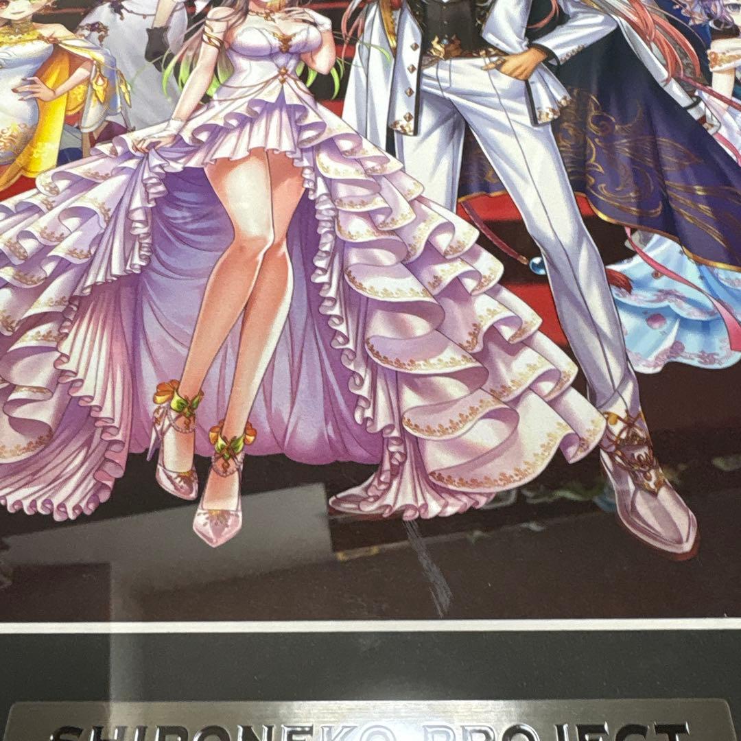 白猫プロジェクト MVP シリアルナンバー入り額装アート