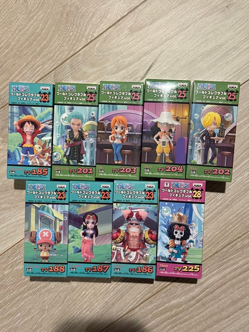 ワンピース ワーコレ 麦わらの一味2年後 未開封 - メルカリ