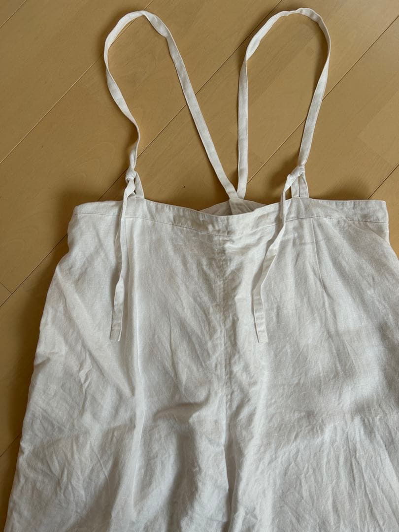 conocone ホワイト吊りズボン