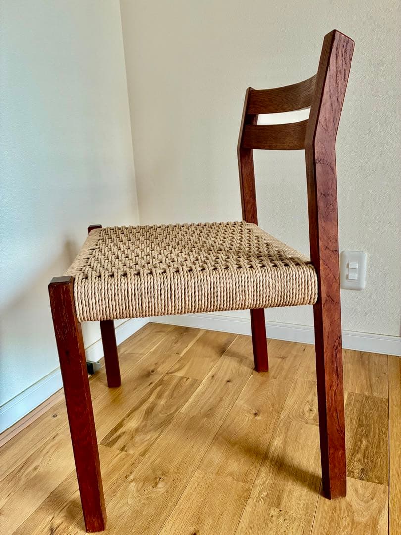 極美品　J.L.Moller jlモラー チーク材 ウェグナー　yチェア