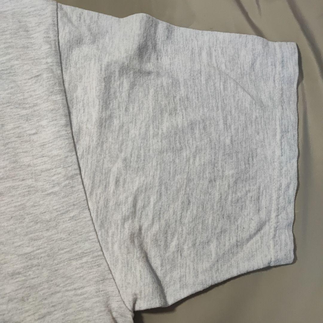 90年代 J.S.BACH バッハ Tシャツ ヘインズ　両面プリント グレー