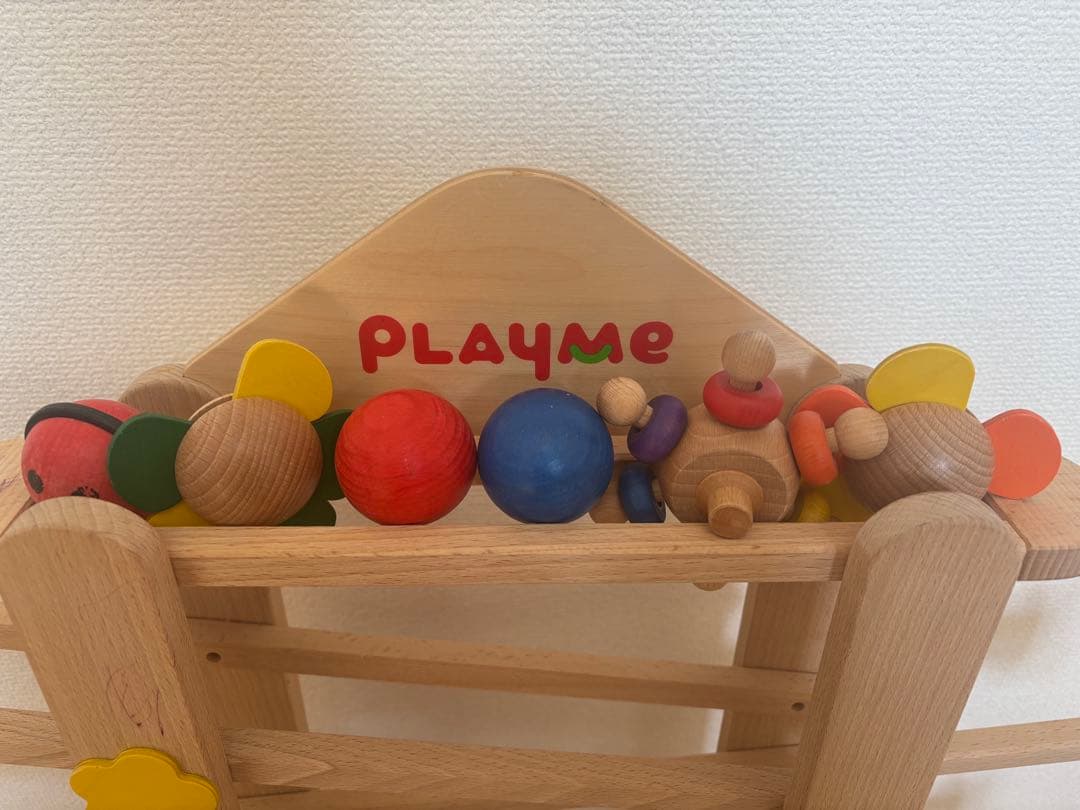 箱付き】 PLAYME Flower Garden 木製 知育玩具