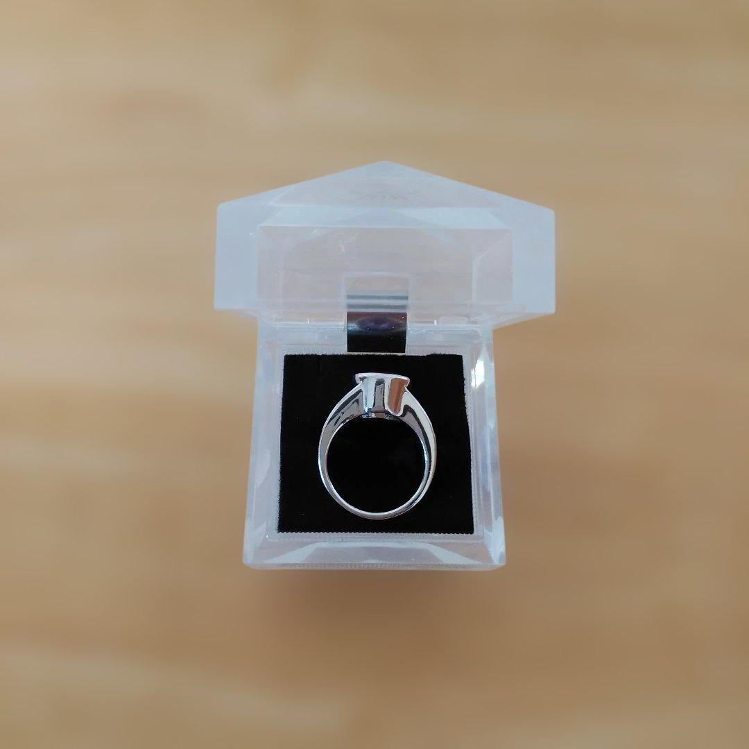 GSTV パラジウム シルバー950リング (アメジスト) - メルカリ