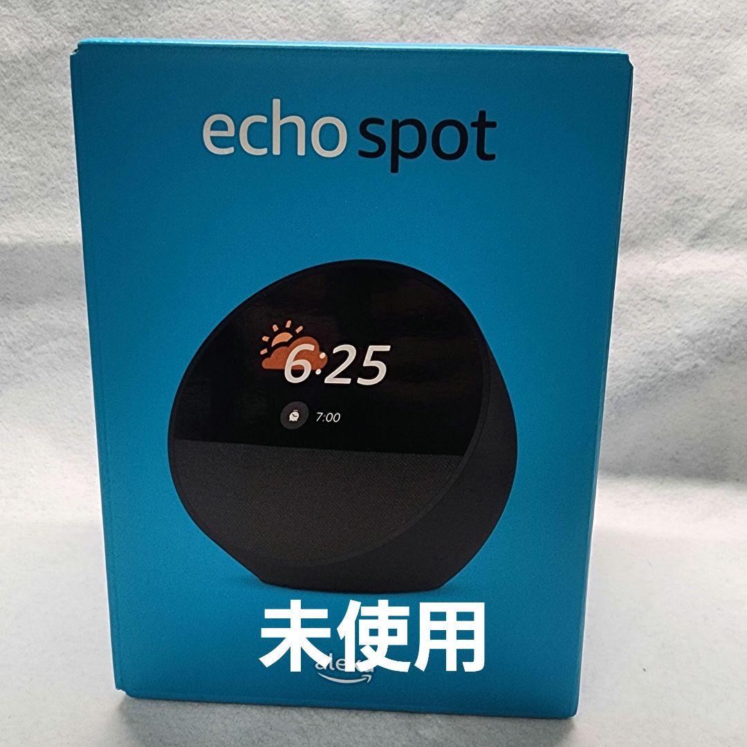 Echo Spot 2024年発売 ブラック エコースポット Amazon | Echo Spot（2024年発売）- スマートアラームクロック with